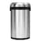 Simplehuman 16 gal Round Indoor Metal Can, Brushed, Stainless Steel, 18.5 in CW1468 - alternate 6
